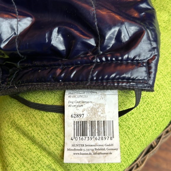 Hunter Dog 40cm Puffer Coat : fully lined and cozy - Picture 3 of 4